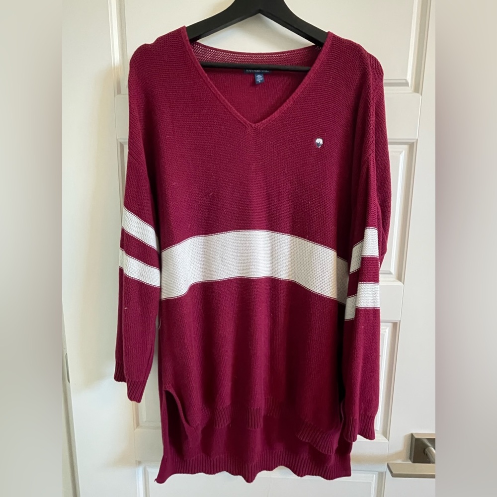 Lightweight V Neck Rugby Sweater from Southern Shirt Co